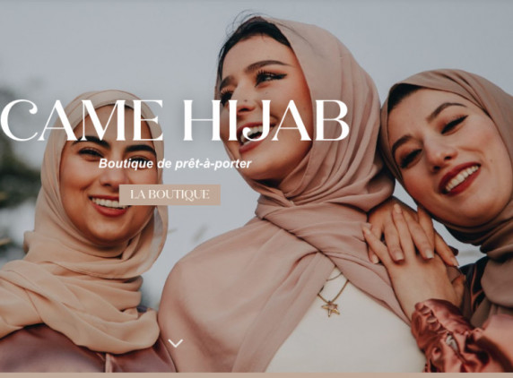 50% DE REDUCTION SUR TOUTE LA BOUTIQUE EN LIGNE (HORS HIJAB) CHEZ CAME HIJAB